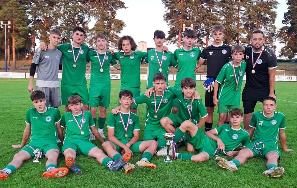 Momčad ŠNGK osvojila drugo mjesto na turniru u Pitomači